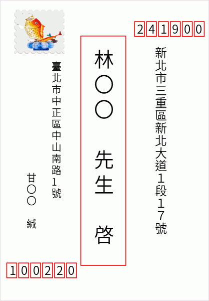 Taiwan: office_name-三重中山路郵局