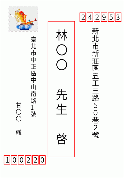 Taiwan: office_name-新莊五工郵局